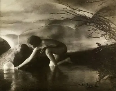 Anne Brigman's The Bubble